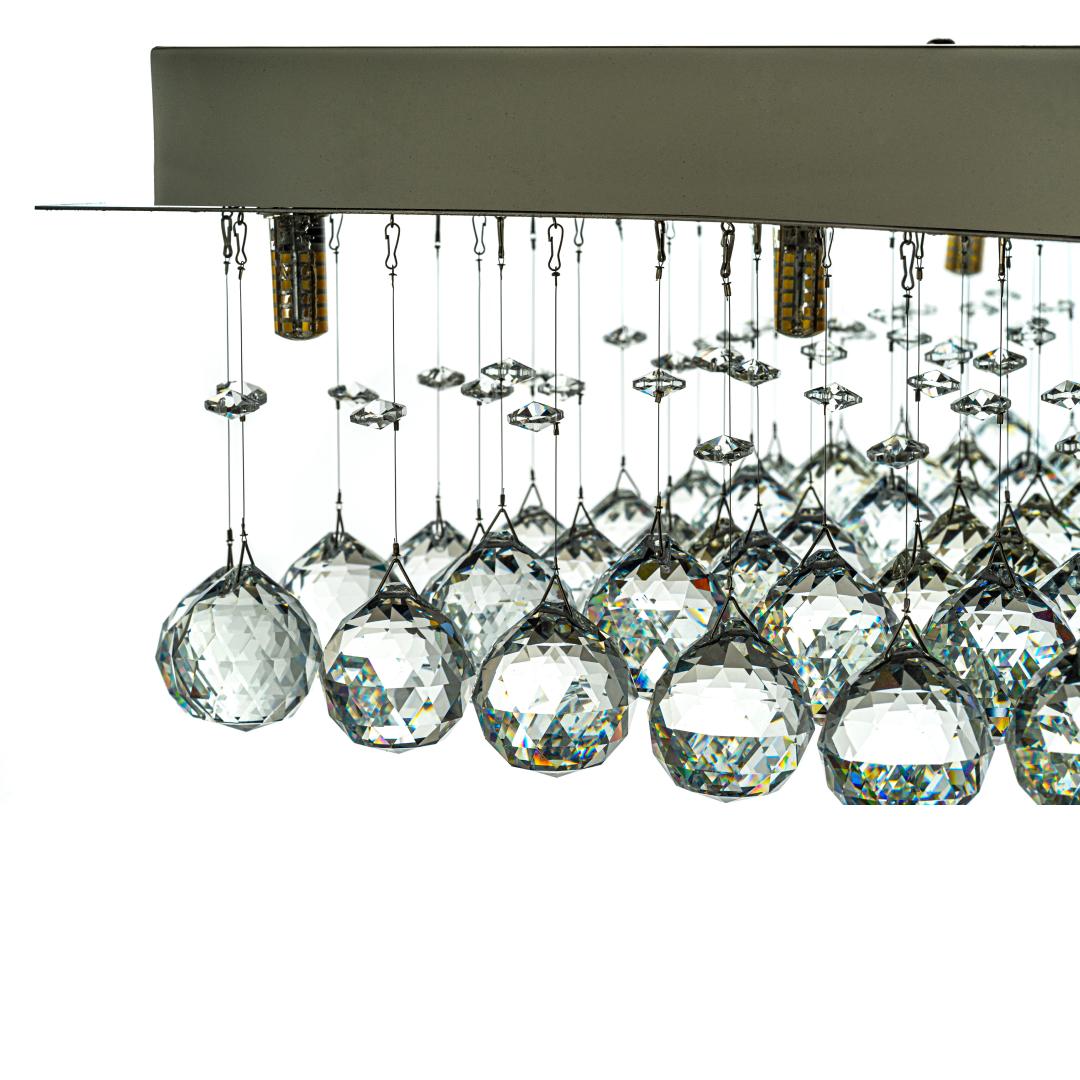 Потолочная хрустальная люстра Arti Lampadari Flusso Flusso H 1.4.50.616 N
