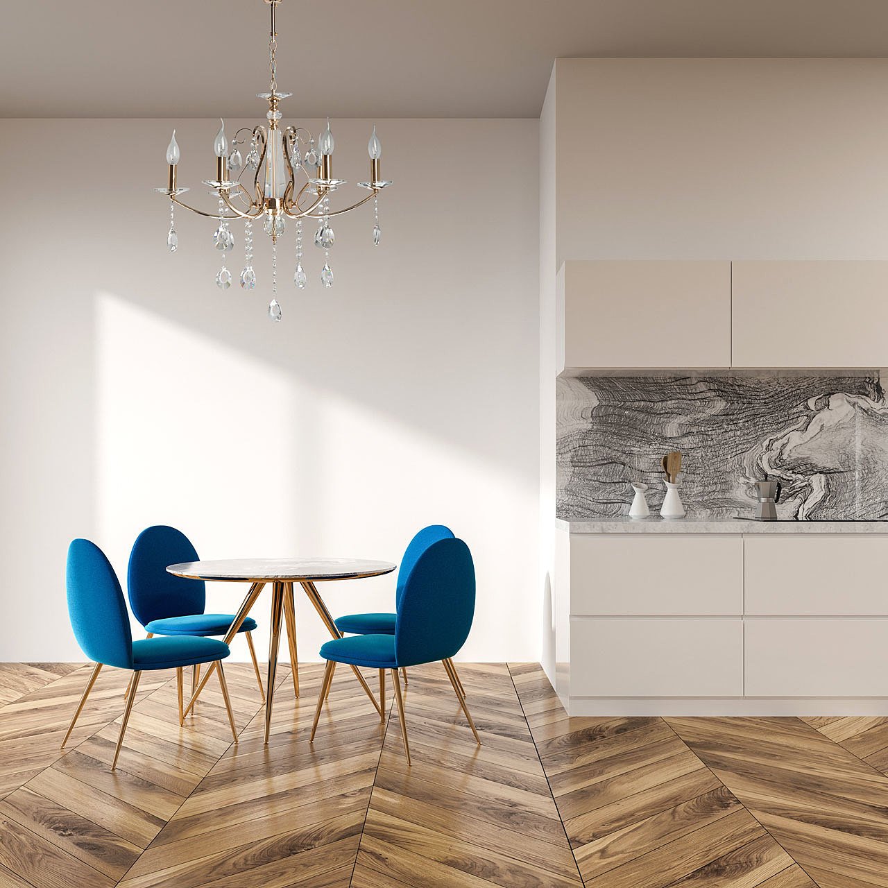 683014606 Подвесная люстра De Markt Свеча 683014606