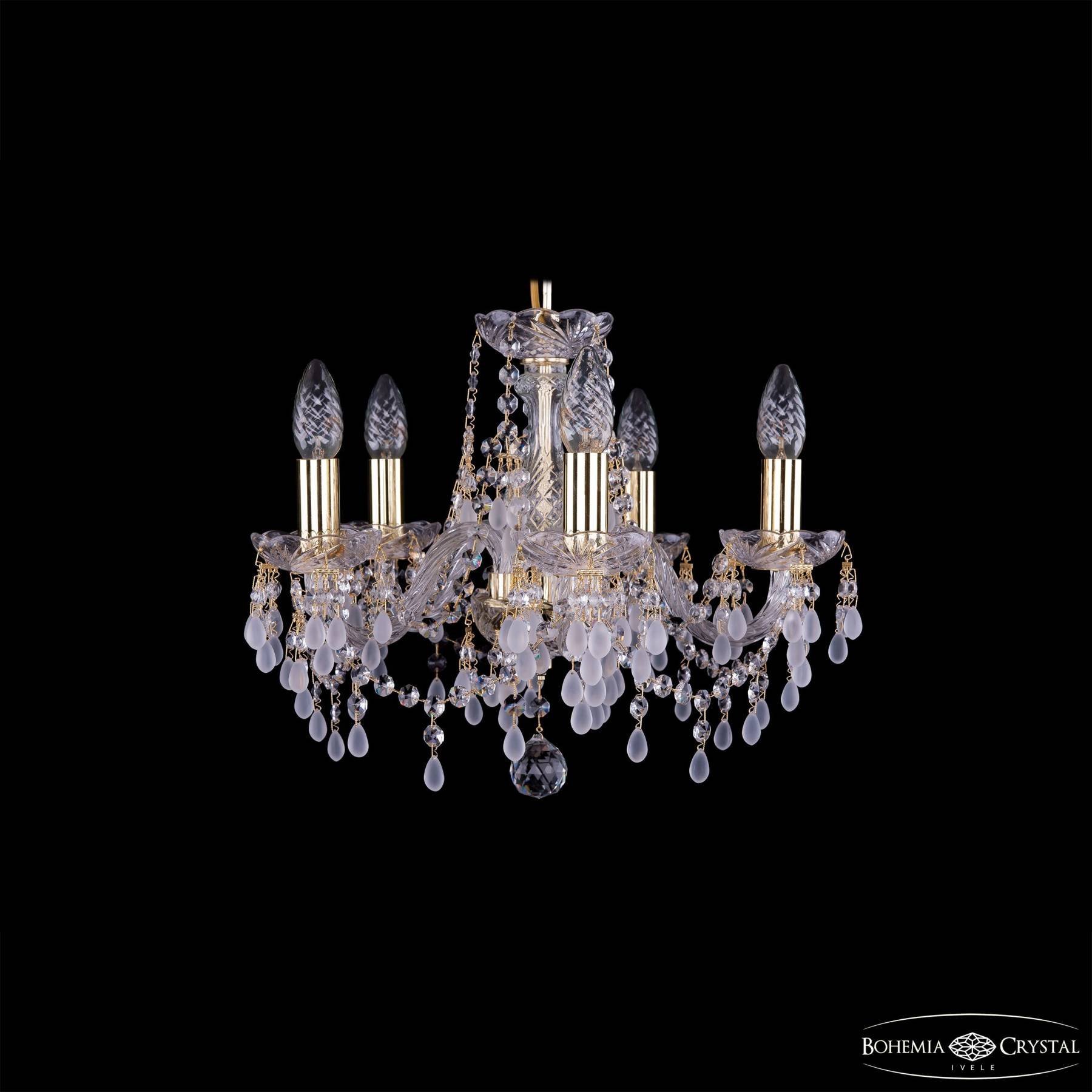 1410/5/141 G V0300 Подвесная хрустальная люстра 1410 Bohemia 1410/5/141 G V0300