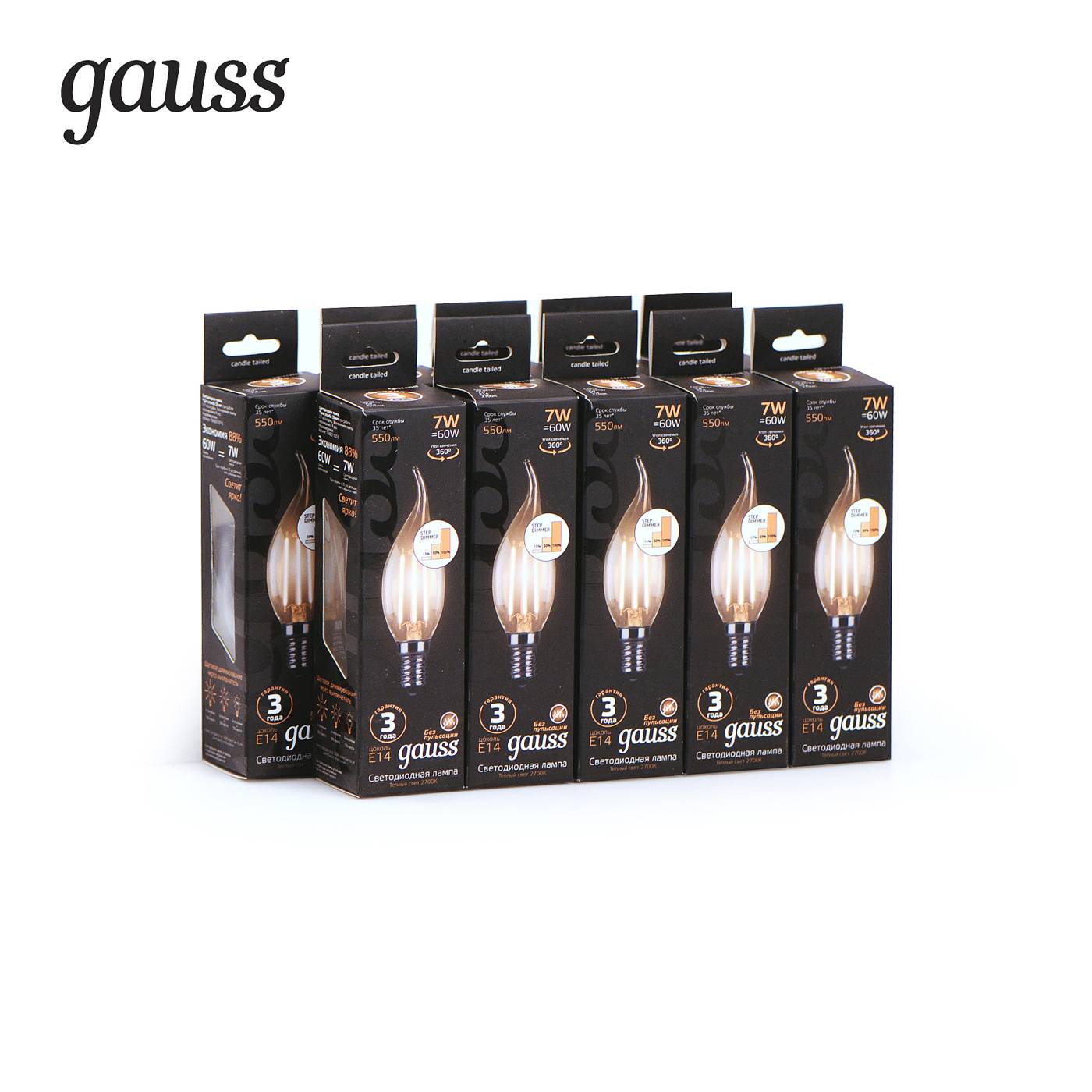 Светодиодная лампа Gauss 104801107