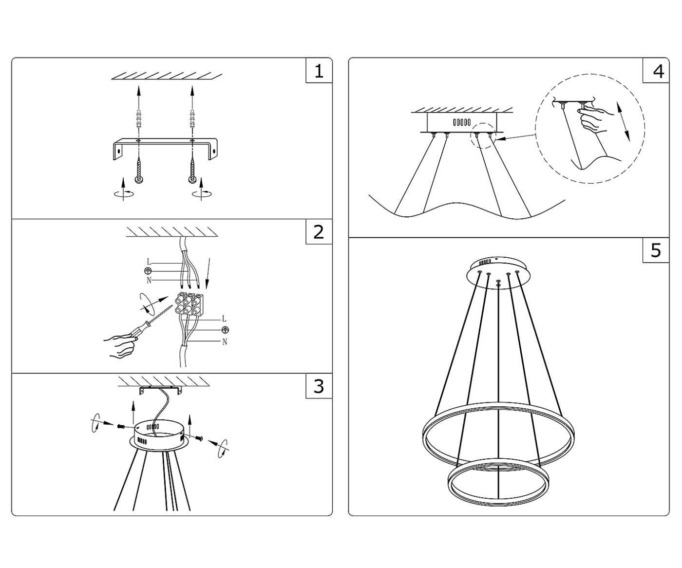 Подвесная люстра KINK Light Тор 08219,19A(4000K)