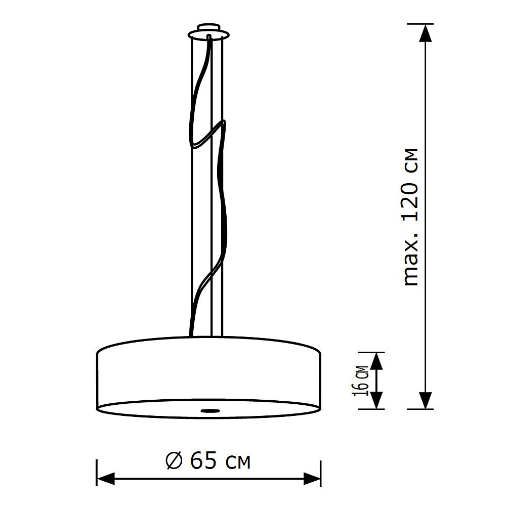 LH022022 Светильник подвесной LightHall Viviana 65 LH022022