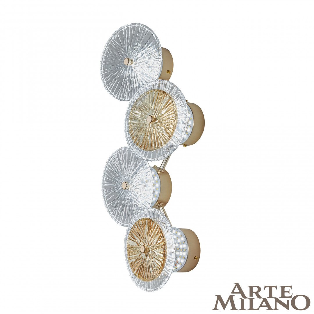 Настенное бра Arte Milano 4.1252B.D250.H500.LED G