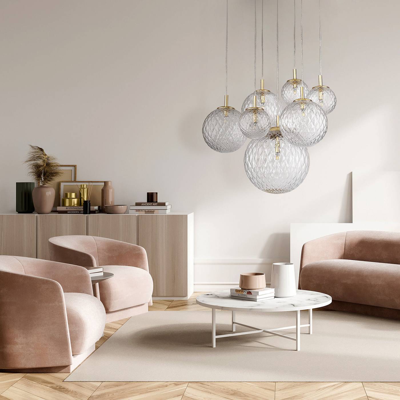 Светильник подвесной TK Lighting Cadix 4608 Cadix Gold