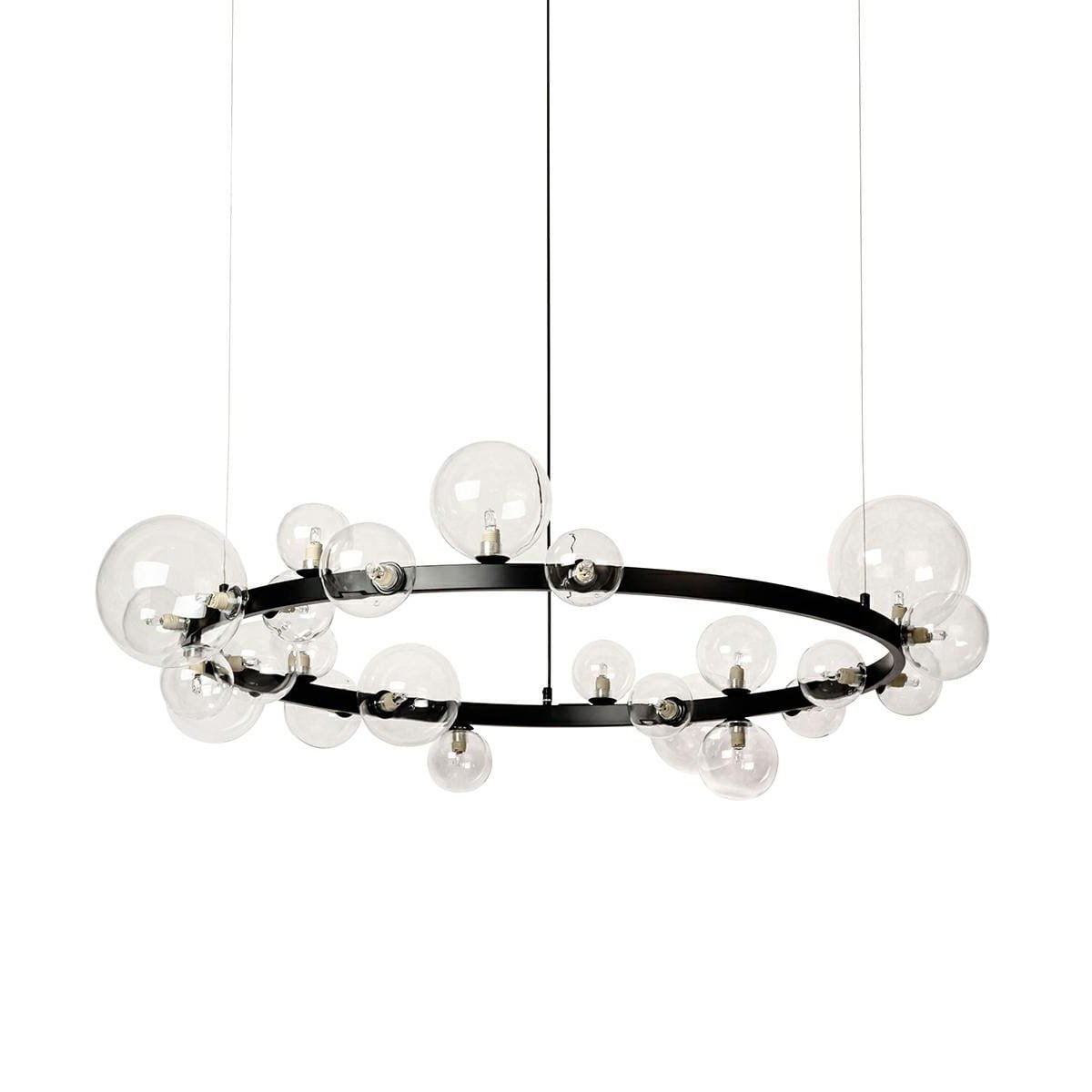 8828P/L black/clear Подвесная люстра Delight Collection Art Deco Bubble 8828P/L black/clear