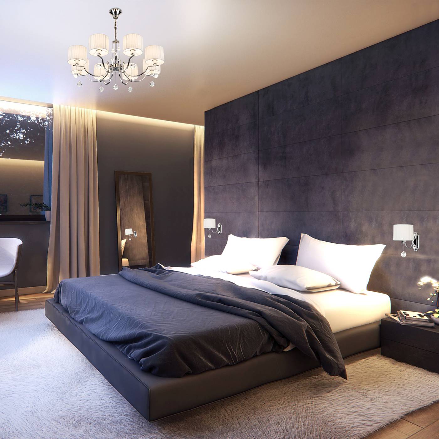 60095/1 хром Настенное бра Eurosvet Napoli 60095/1 хром