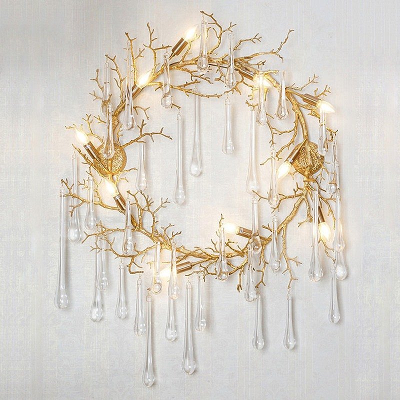 L04322 Настенный светильник L'Arte Luce Luxury Aqua L04322