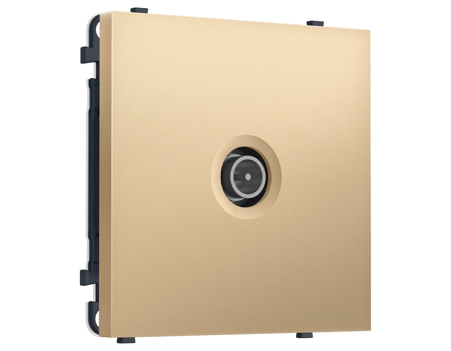MS893005 MS893005 Комплект механизма TV розетки оконечной экранированной SIGMA Золото Мягкое касание 5-1000MHz 3dB QUANT PRO (SP8930, PR199)