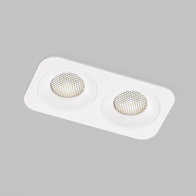 15277/LED 20W 4000K белый IP44 Встраиваемый светильник Elektrostandard Tetro 15277/LED 20W 4000K белый IP44