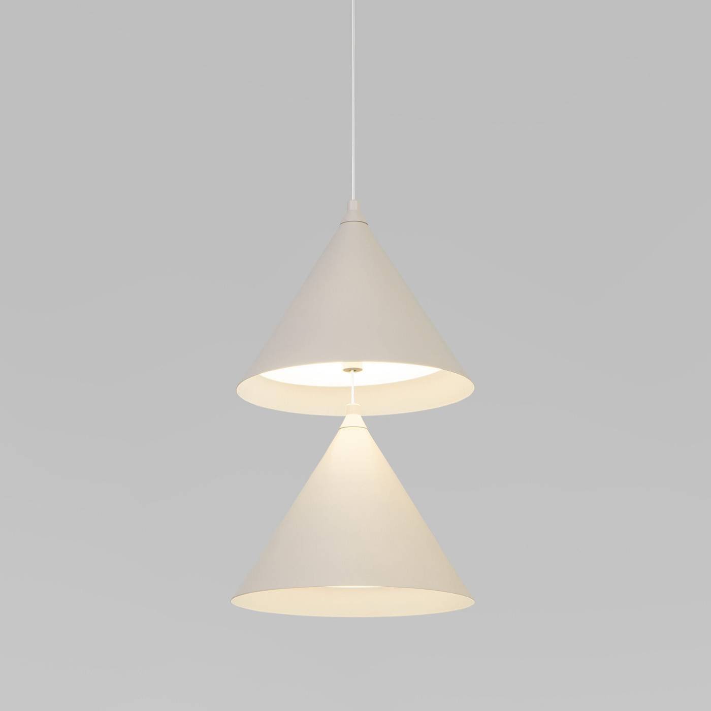 Светильник подвесной Eurosvet Peak 604052 LED бежевый