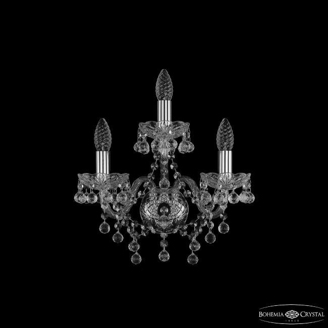 1409B/2+1/141 Ni Настенное бра Bohemia 1409 1409B/2+1/141 Ni