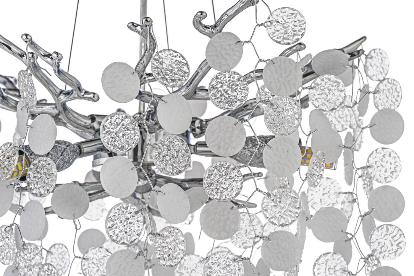 Tavenna H 1.5.32.103 N Подвесная люстра Dio D'Arte Tavenna Nickel Tavenna H 1.5.32.103 N