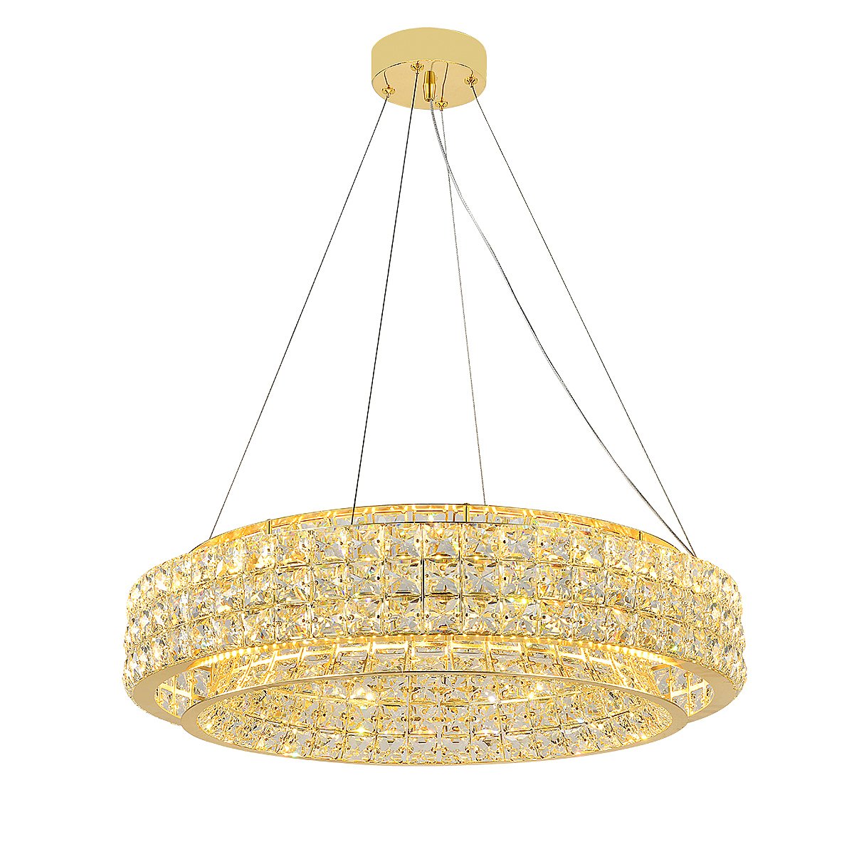 V000099L Подвесная люстра Indigo Valore V000099L 12044/B/1P Gold
