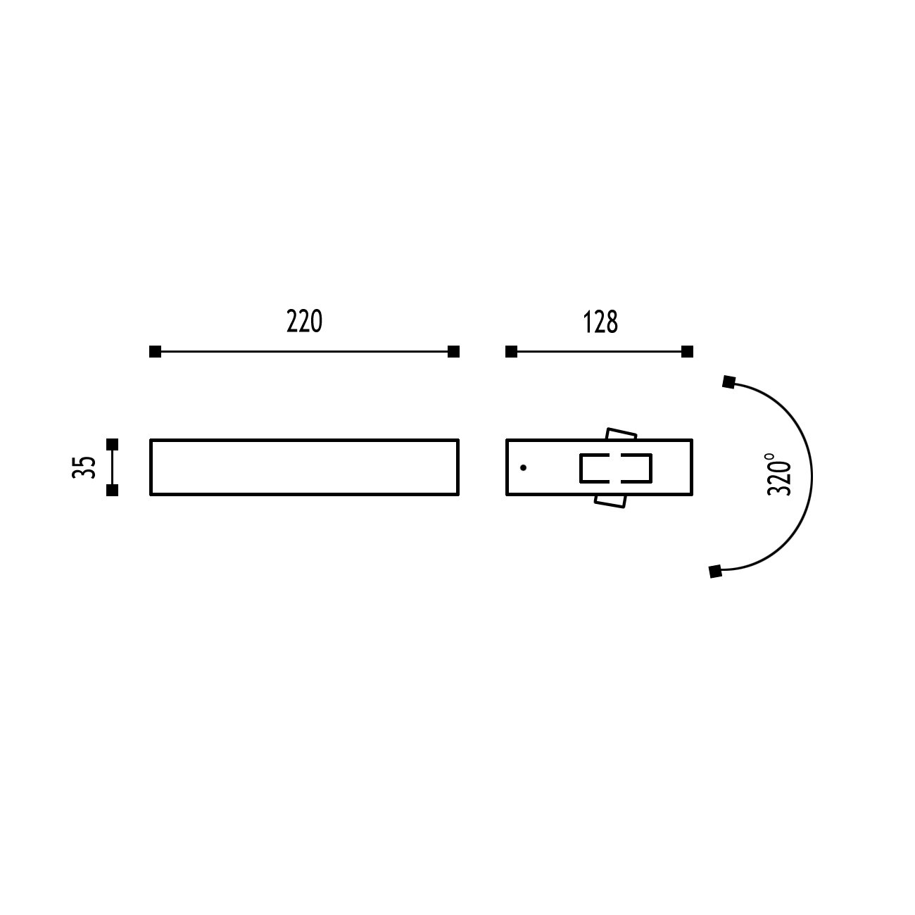 Уличный настенный светильник Elvan 1503 PJ-1503/1-11W-WW-Gr