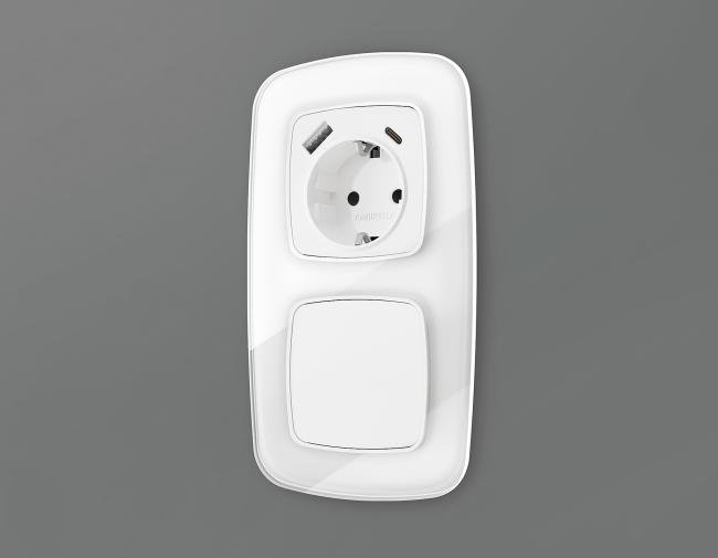 OP1360 Накладка на механизм Ambrella Volt OMEGA OP1360