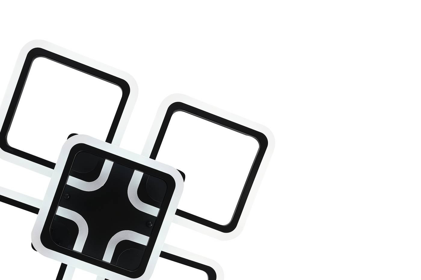 HIGH-TECH LED LAMPS 82022 BLACK Потолочная люстра Natali Kovaltseva Spektr HIGH-TECH LED LAMPS 82022 BLACK