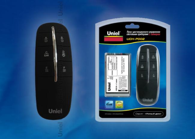 UCH-P002-G1-1000W-30M Пульт управления светом, один канал Uniel UCH-P002-G1-1000W-30M