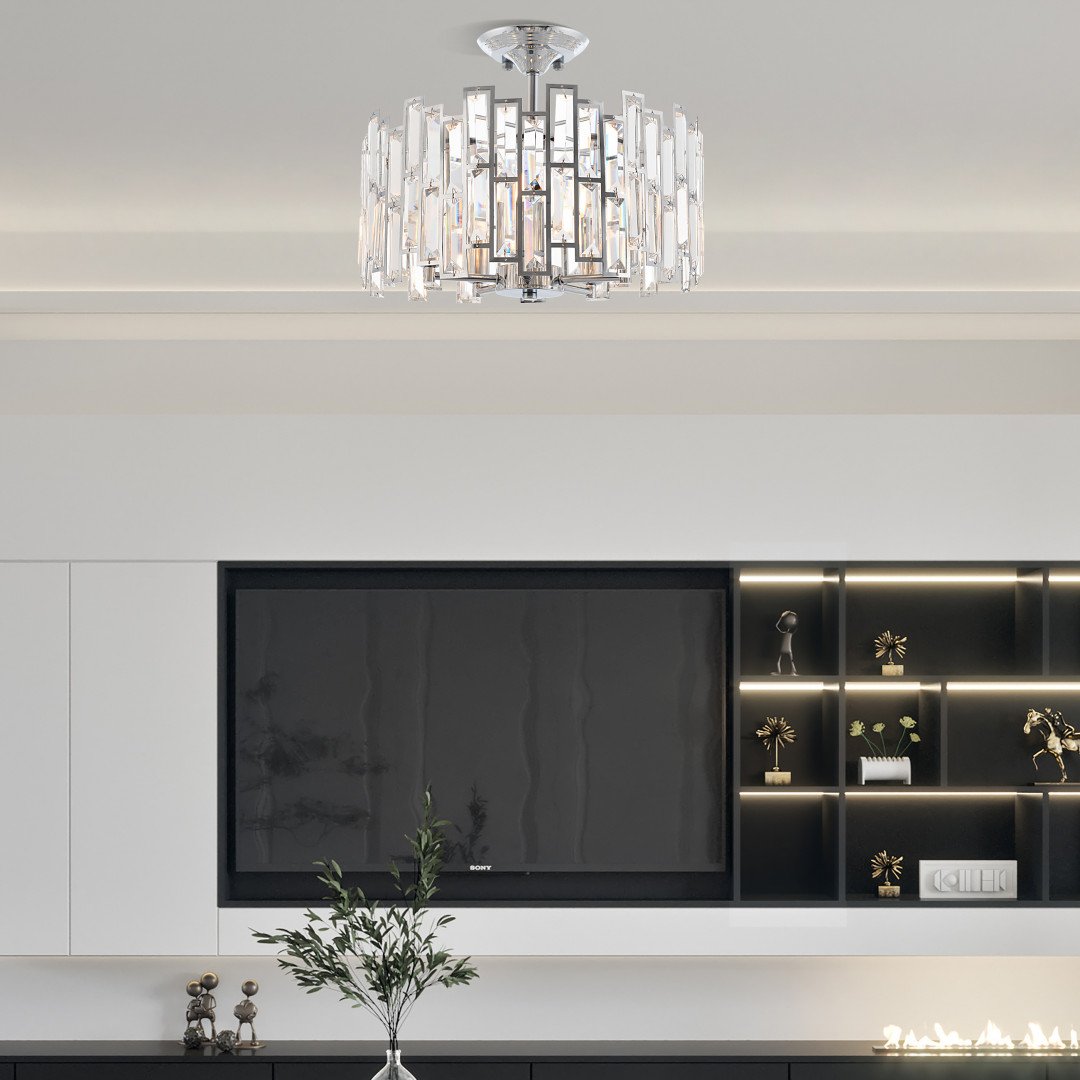 373209/5/80/390 CR Потолочная люстра Arte Milano Sorrento-3209 373209/5/80/390 CR