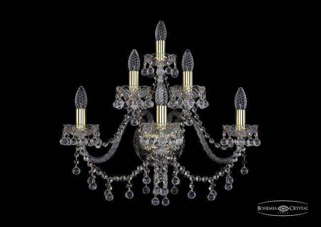 Настенное бра Bohemia 1409 1409B/3+2+1/240/G