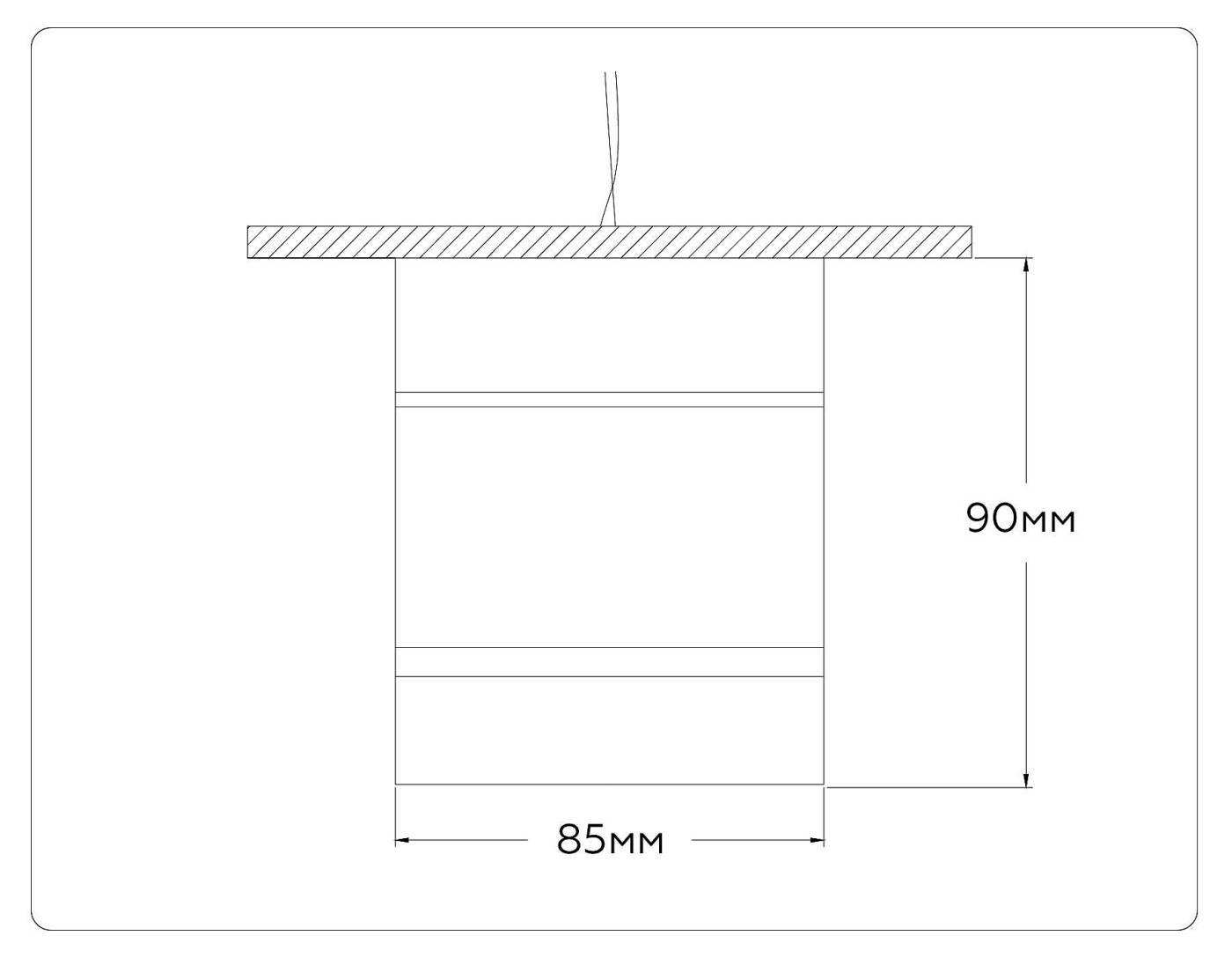 Накладной светильник Ambrella Move TA1444