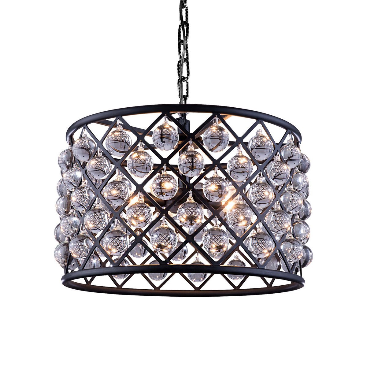 KR0277P-4 black Подвесная люстра Delight Collection Spencer KR0277P-4 black