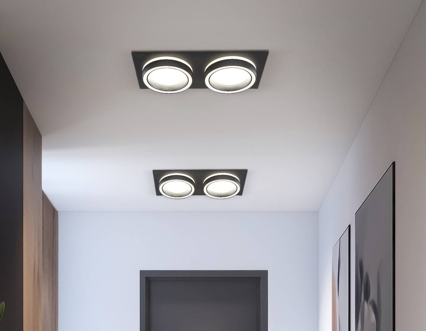 TN52424 Встраиваемый светильник Ambrella GX53 Acrylic tech TN52424