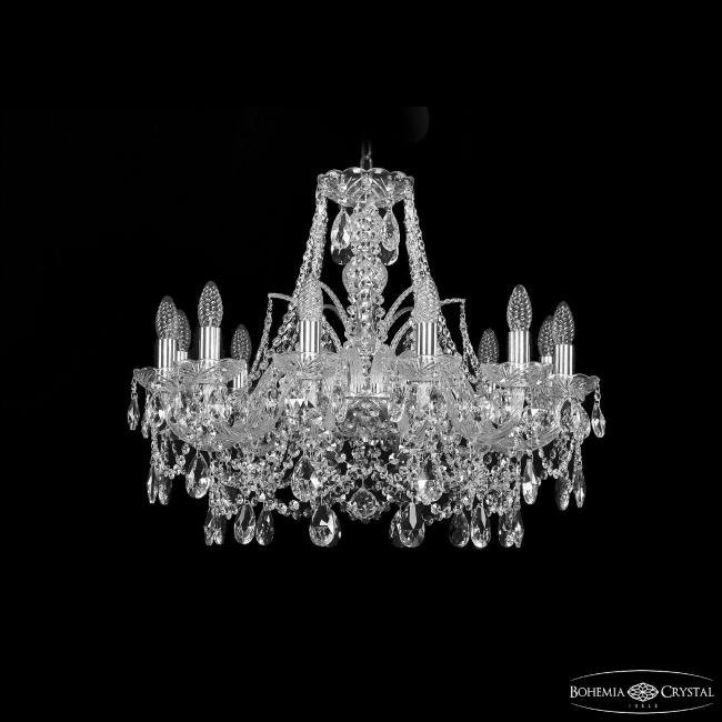 Подвесная люстра Bohemia 1411 1411/12/240 Ni