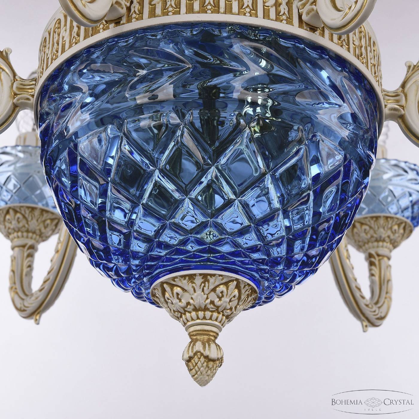 Подвесная люстра Bohemia AL7901 AL79101P/6/175 WMG P Aquamarine/M-1F