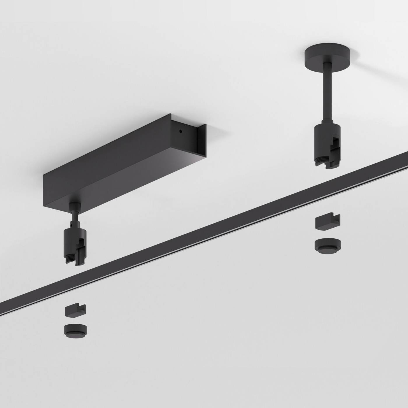 Монтажный элемент Esthetic Magnetic Elektrostandard Esthetic Magnetic Декоративная стойка с вводом питания (с местом под трансформатор) h124mm SMALL 85140/00