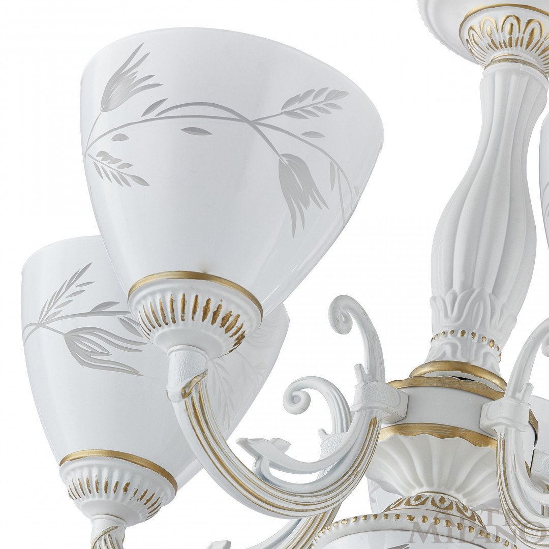 Подвесная люстра Arte Milano Am343659 343659/6 WT+G