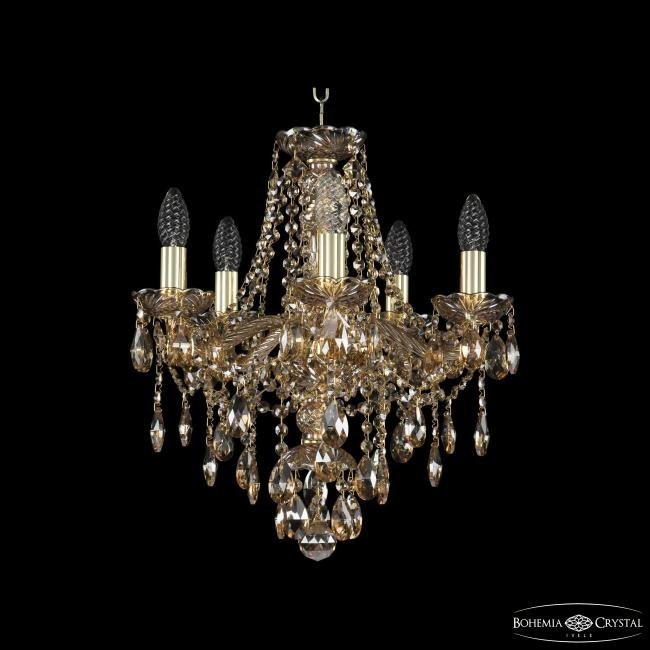 Подвесная хрустальная люстра 1415 Bohemia 1415/5/141 G M721