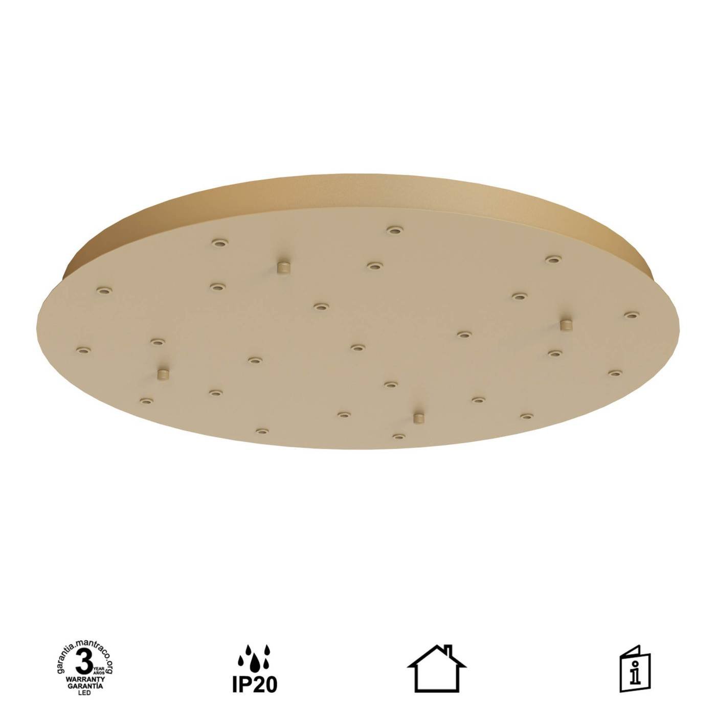 9376 9376 Основание потолочное 24L MODULAR LIGHT FLORONES