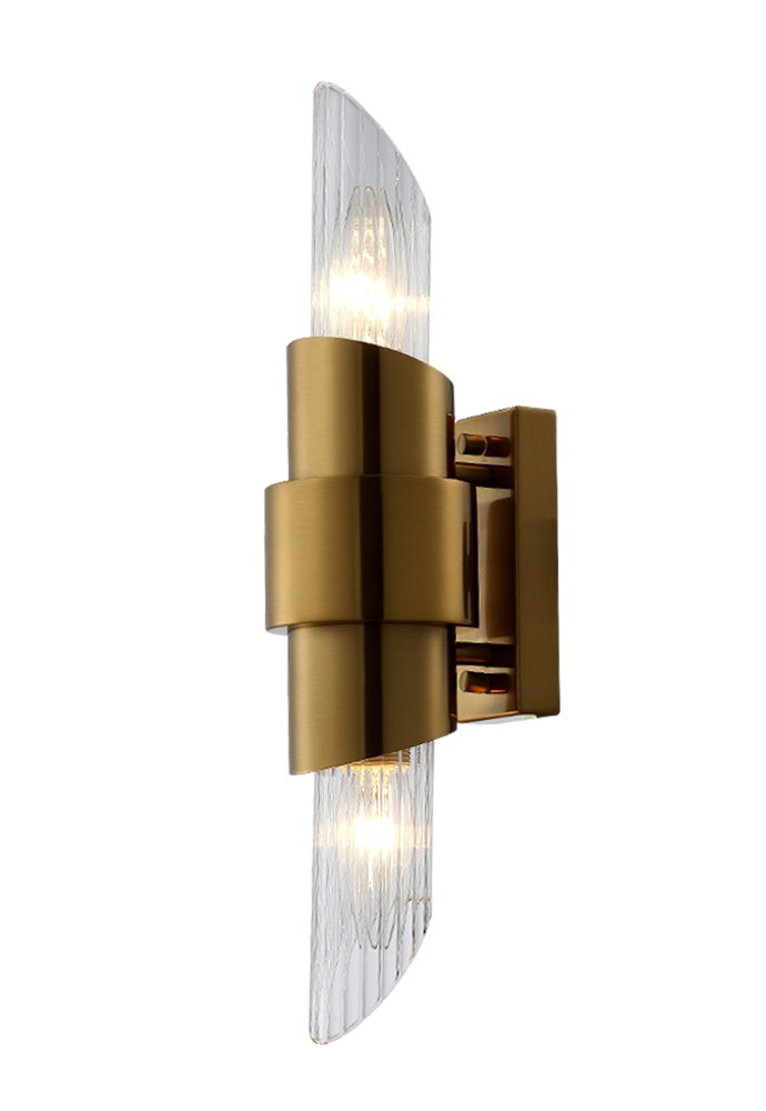 Настенное бра Crystal Lux Justo JUSTO AP2 BRASS