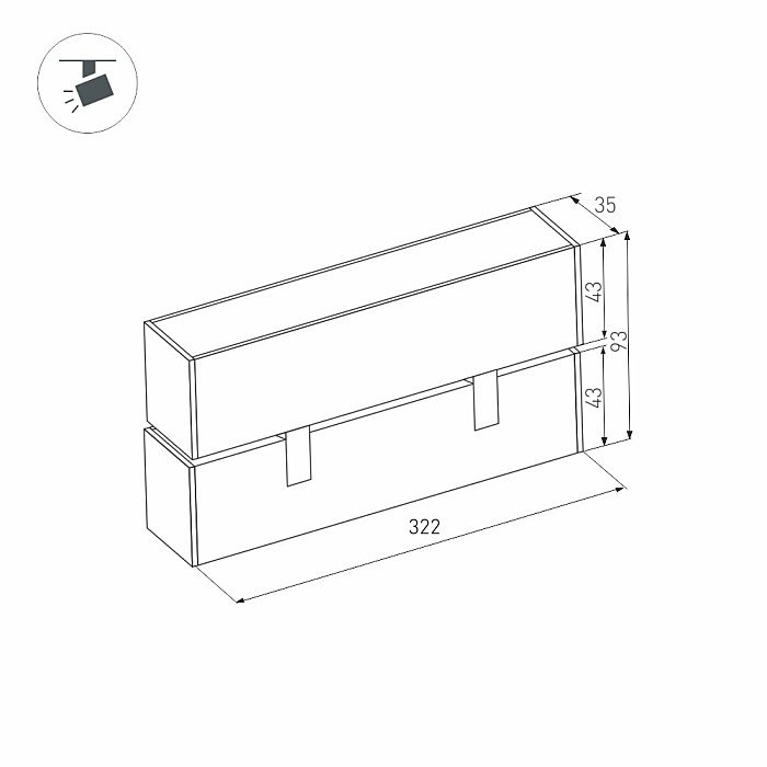 Трековый светильник Arlight Mag-45 026974