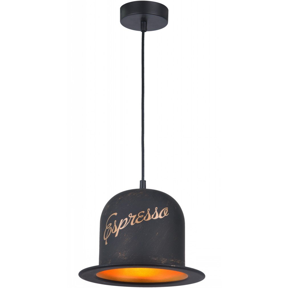 A5064SP-1BN Подвесной светильник в форме цилиндра Caffe A5064SP-1BN Arte Lamp