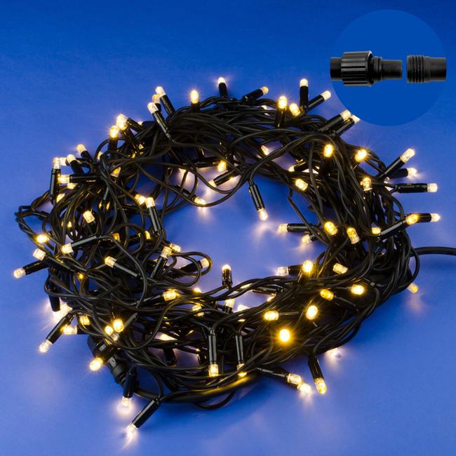 Гирлянда Uniel ULD-S1000-120/TBK WARM WHITE IP67