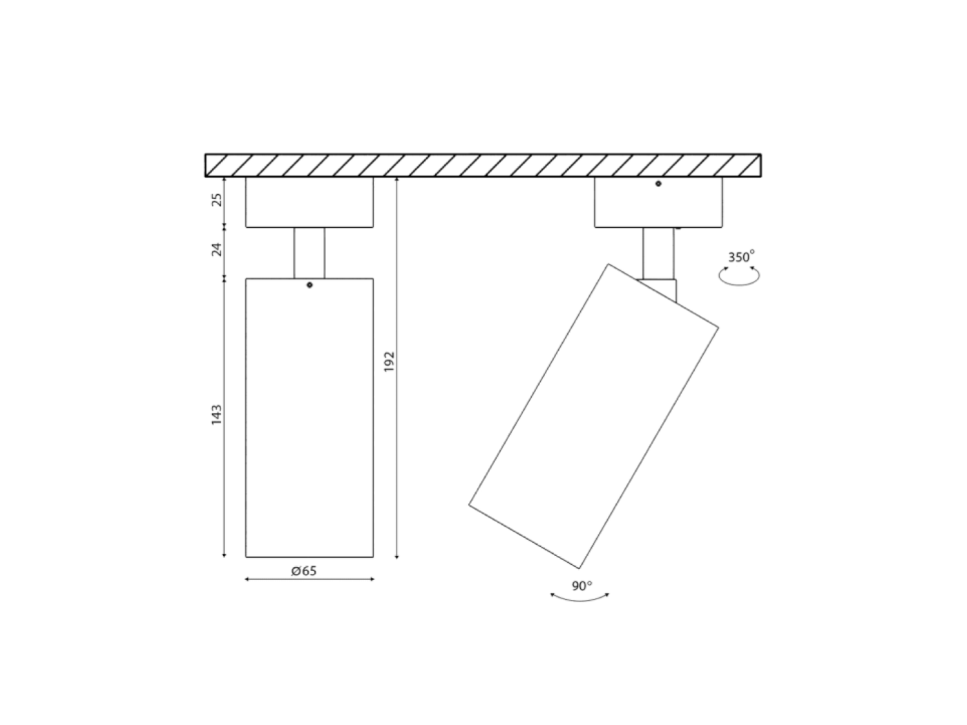 00-00003417 Сменное крепление M3 для светильников VILLY, SWG PRO 00-00003417