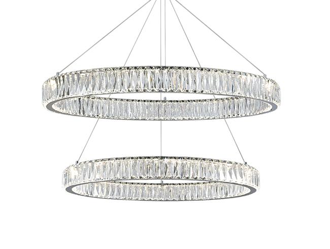 Потолочная чашка 8240 D25 2 вертик.кольца chrome Потолочная чашка Newport Crystal Потолочная чашка 8240 D25 2 вертик.кольца chrome