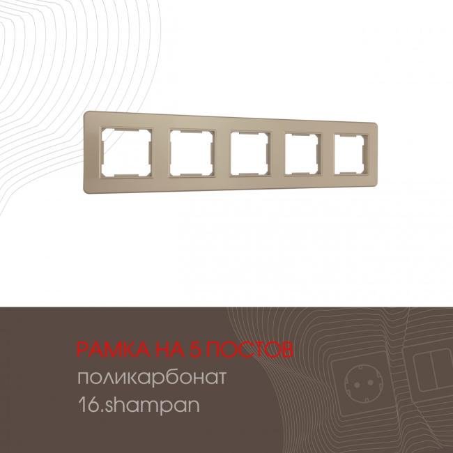 502.16-5.shampan Рамка Arte Milano Am-502.16 502.16-5.shampan