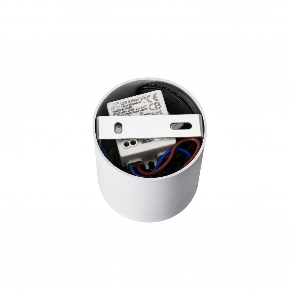 Накладной светильник ILedex Metrica 108-7W-D80-4000K-24DG-WH