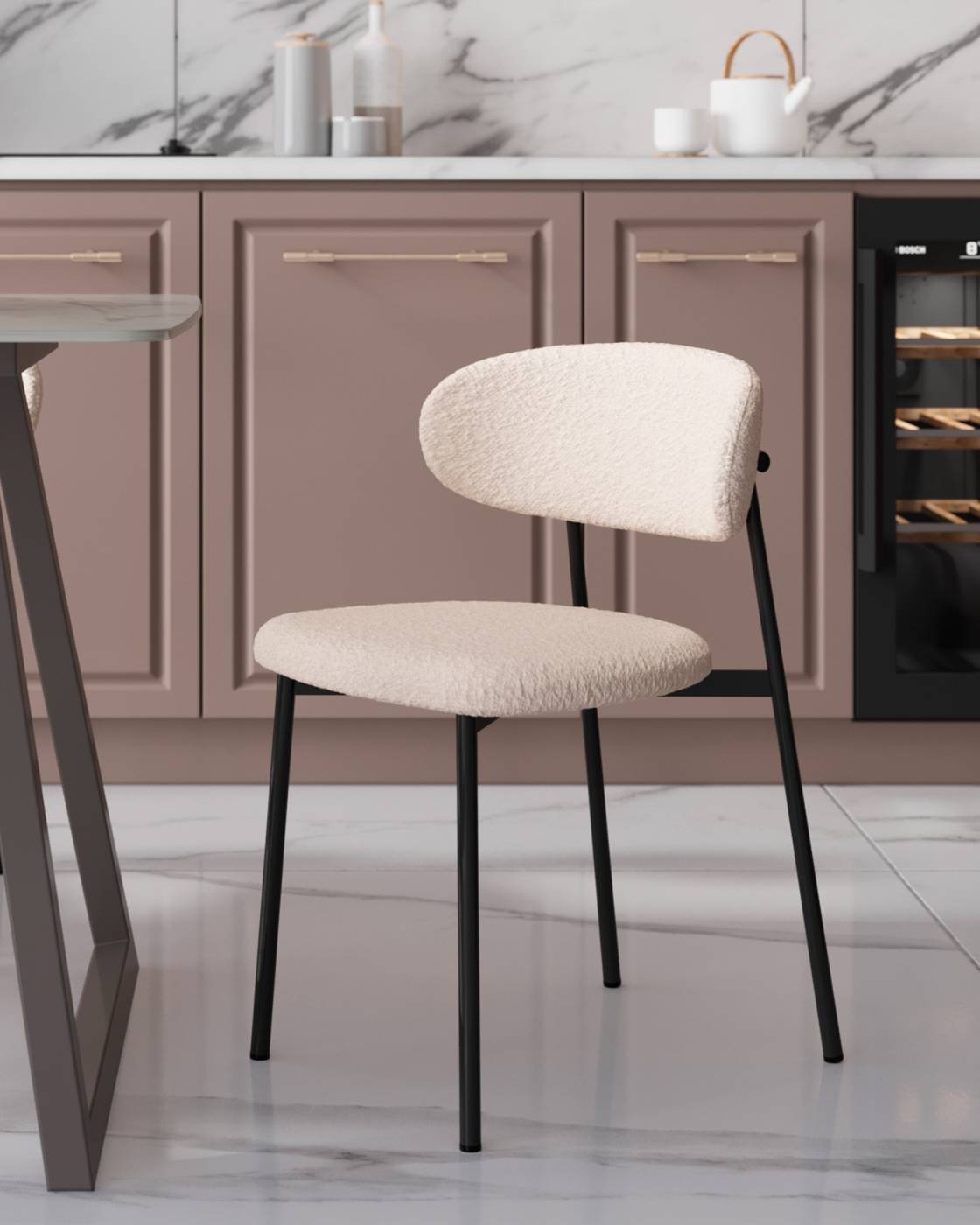 Обеденный стул Stool Group Sevyn 9102 l.beige UF998-1