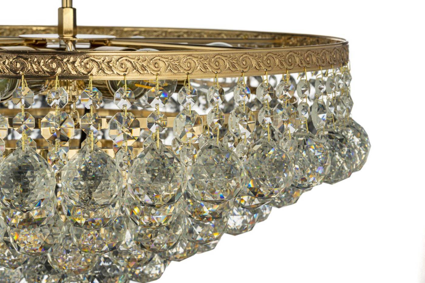 Castellana E 1.3.46.501 G Потолочная хрустальная люстра Arti Lampadari Castellana Castellana E 1.3.46.501 G