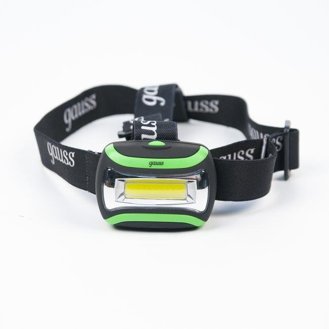 GF307 Фонарик Gauss Фонарь налобный GF307