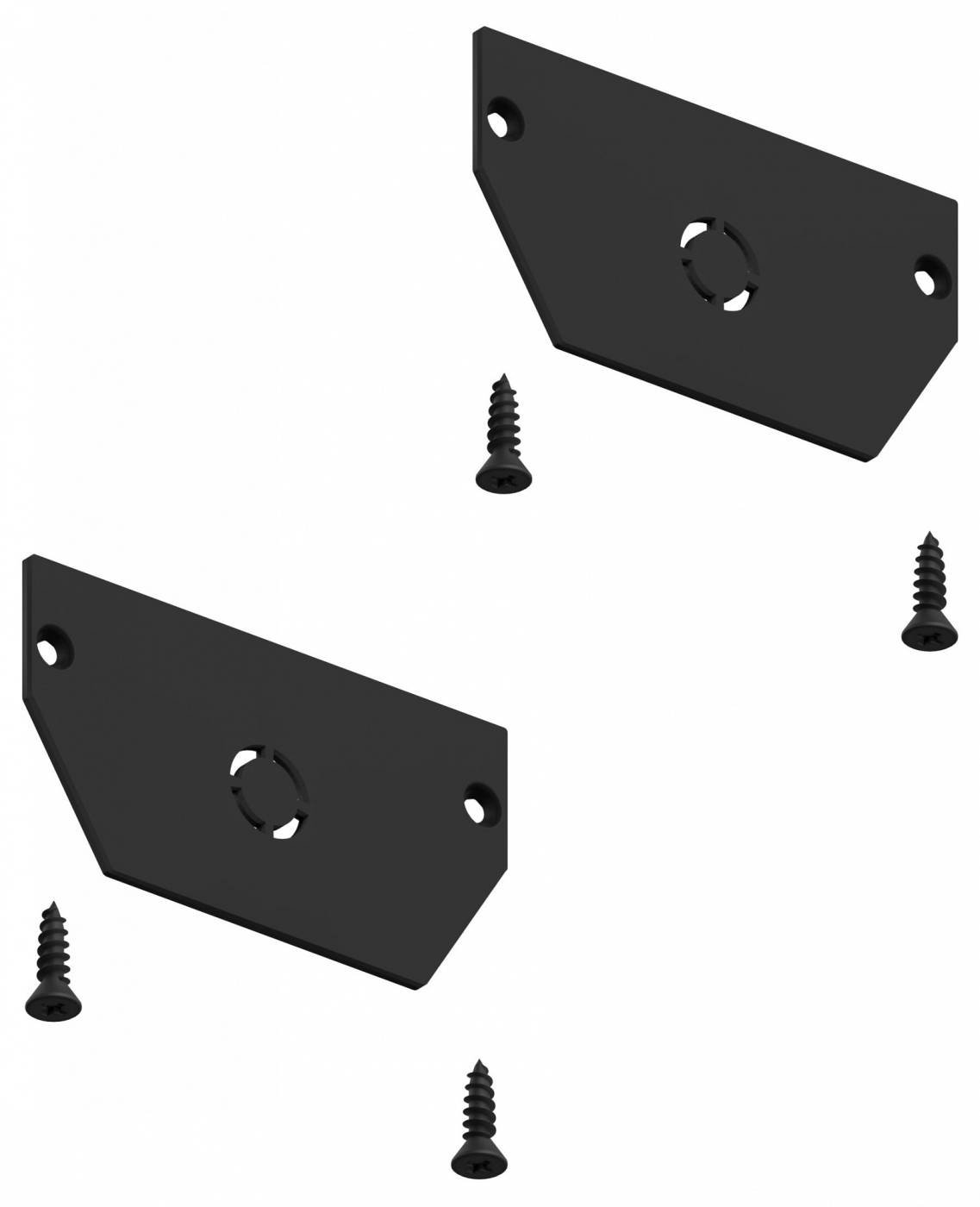 Заглушка торцевая для закладного профиля под шинопровод для натяжного потолка, 2 шт Hesby Lighting Skylite HSBL_0194