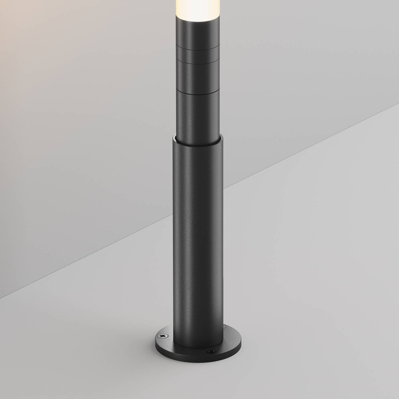 Основание для накладного монтажа системы Shelf с регулировкой по высоте Maytoni Accessories for system Shelf CA025BA-B