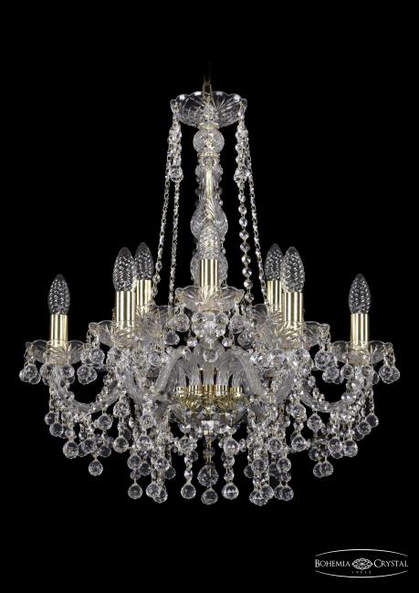 Подвесная хрустальная люстра 1409 Bohemia 1409/6+3/195/h-63 G