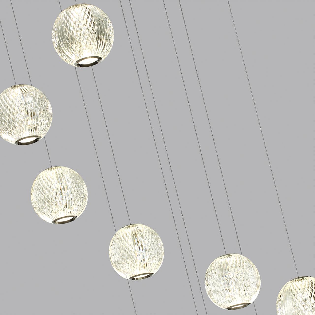 Люстра каскадная Odeon Light Crystal 5007/56L