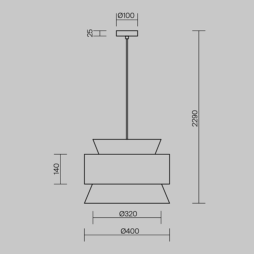FR5492PL-01B Светильник подвесной Freya Weave FR5492PL-01B