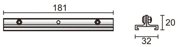 Подвесной зажим для подключения 3-х фазной системы Deko-Light D Line 710057