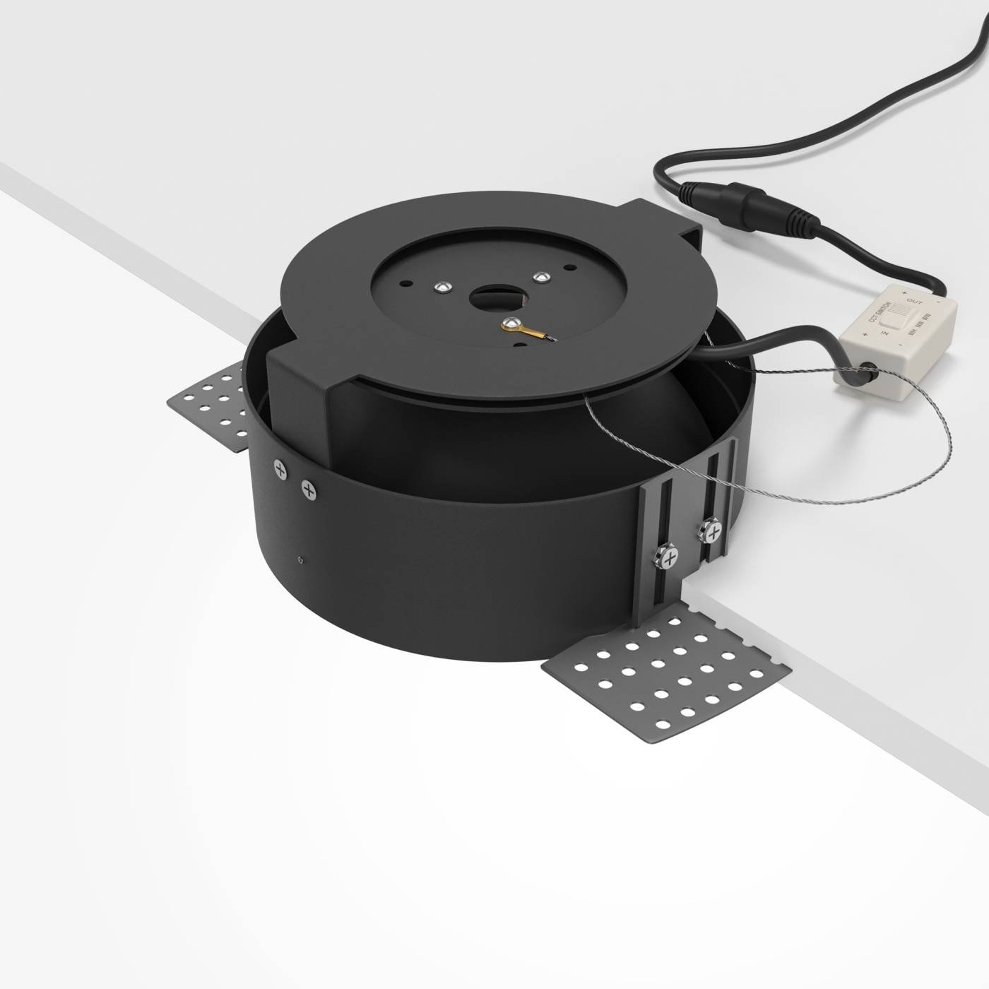 DL060-9W3-4-6K-TRS-B Встраиваемый светильник Maytoni Move DL060-9W3-4-6K-TRS-B